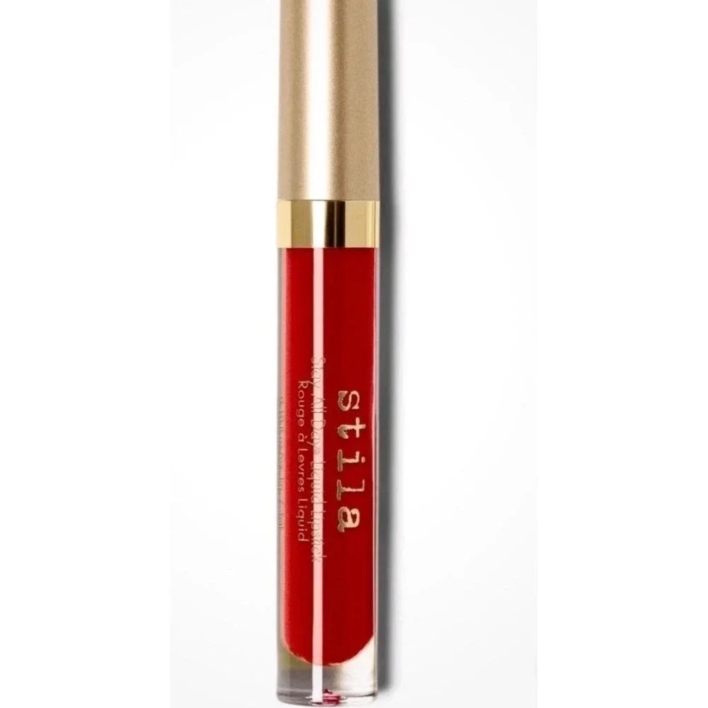 STILA Stay All Day Liquid Lipstick BESO Red Full Size 0.10 fl‎ oz/3ml New In Box